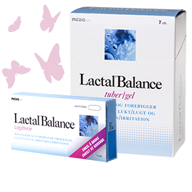 Lactal behandler bakteriell ubalanse i underlivet